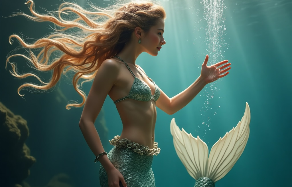 Mermaid Travel Banner